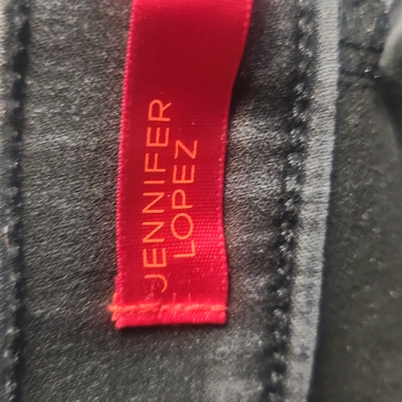 Jennifer Lopez Black/Gray Skinny Jeans/Jeggings Women's Size 10, GUC - Picture 4 of 6